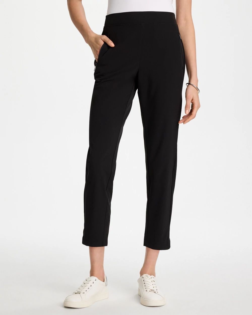 Zenergy® UPF Rib Mix Ankle Pants | Chico's